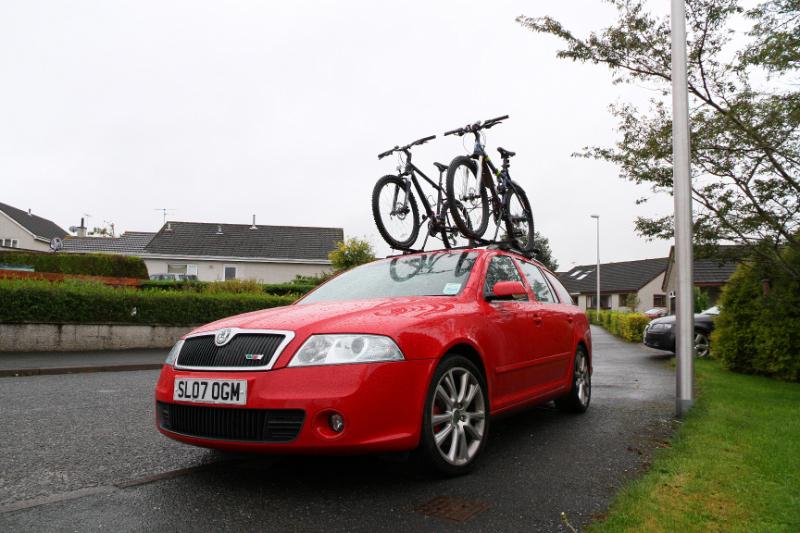 CandJwed-053.jpg - Colin and Judith's car - ready for honeymoon in Raasay