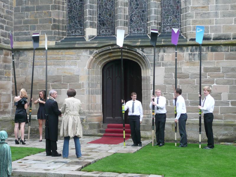 CandJwed-129.jpg - Guard of Honour at Colin & Judith's wedding