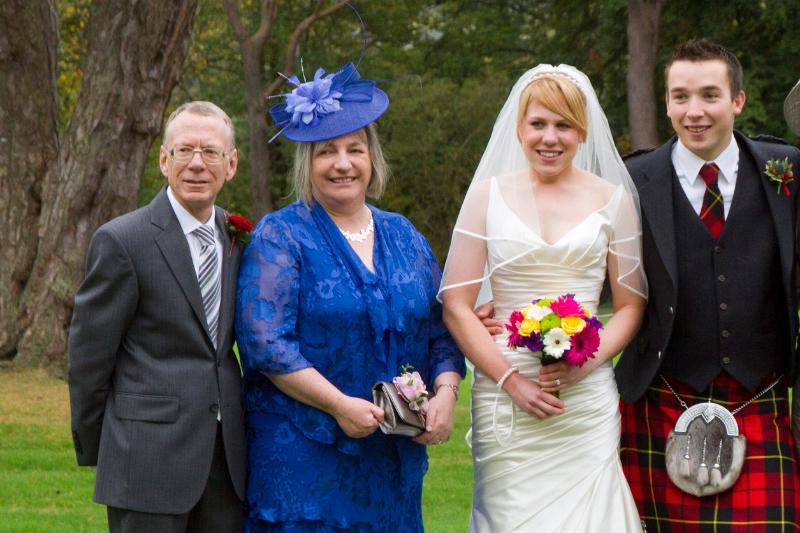 CandJwed-371-2.jpg - Nigel and Lorna Herbert, Judith (ex Herbert) and Colin