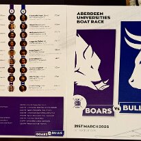 20260321-022 21/3/2026. The 31st Universities of Aberdeen Boat Race