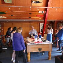 20260321-026 21/3/2026. The 31st Universities of Aberdeen Boat Race. Coxes/ Officials briefings.